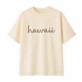 Collection 3 Hawaii Essential Cotton T-Shirt - Apricot front