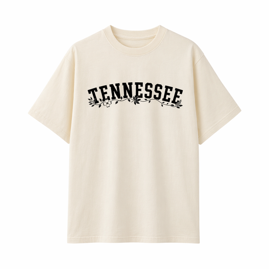 Collection 10 Tennessee Essential Cotton T-Shirt - Apricot front