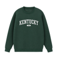 Collection 4 Kentucky Essential Heavyweight Crewneck Sweatshirt - Dark Green front