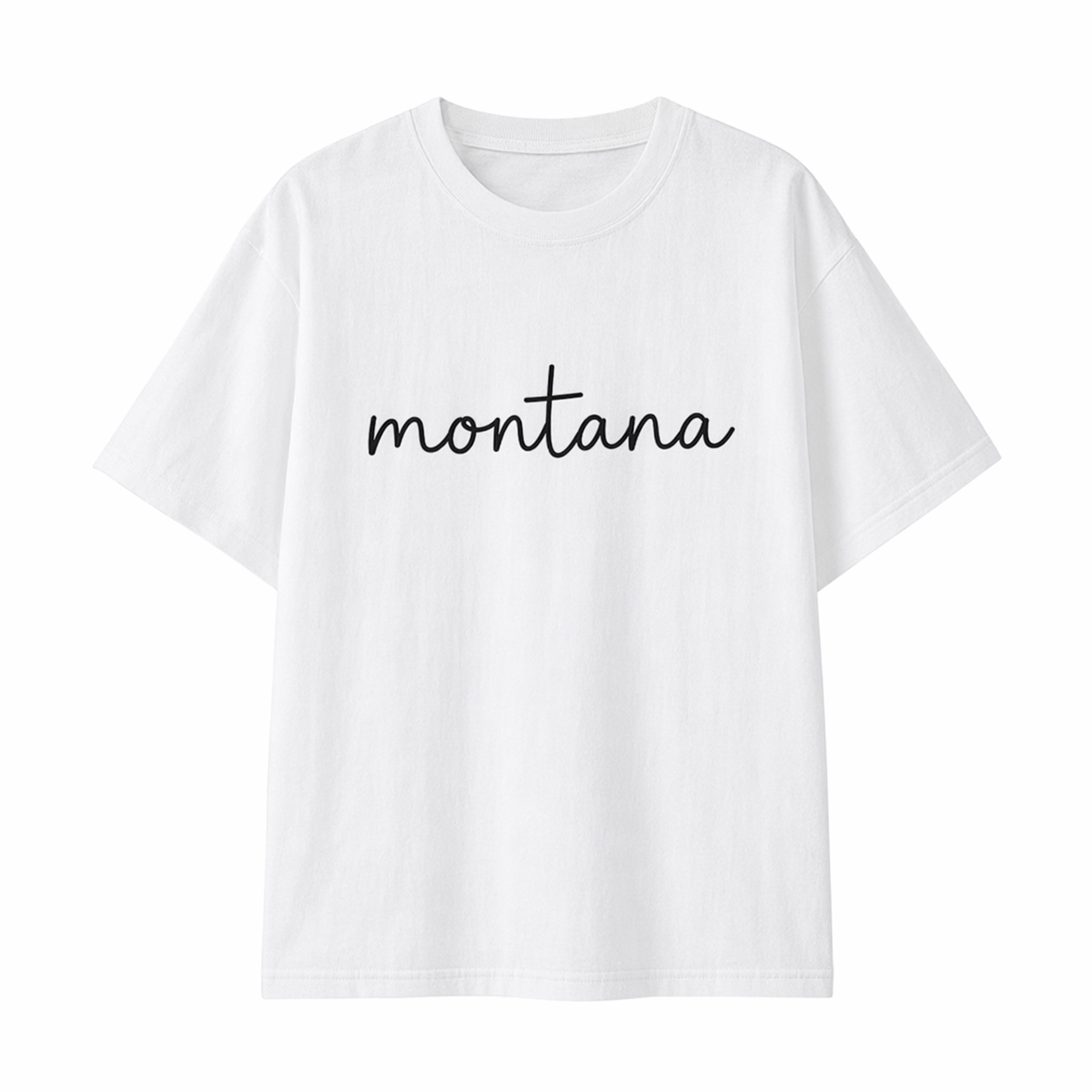Collection 3 Montana Essential Cotton T-Shirt - White front