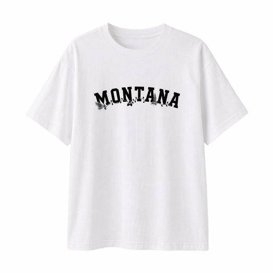 Collection 10 Montana Essential Cotton T-Shirt - White front