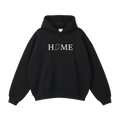 Collection 5 Indiana Oversize Fleeced Hoodie - Black front