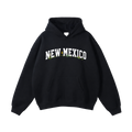 Collection 10 New Mexico Oversize Fleeced Hoodie - Black front