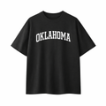 Collection 1 Oklahoma Essential Cotton T-Shirt - Black front