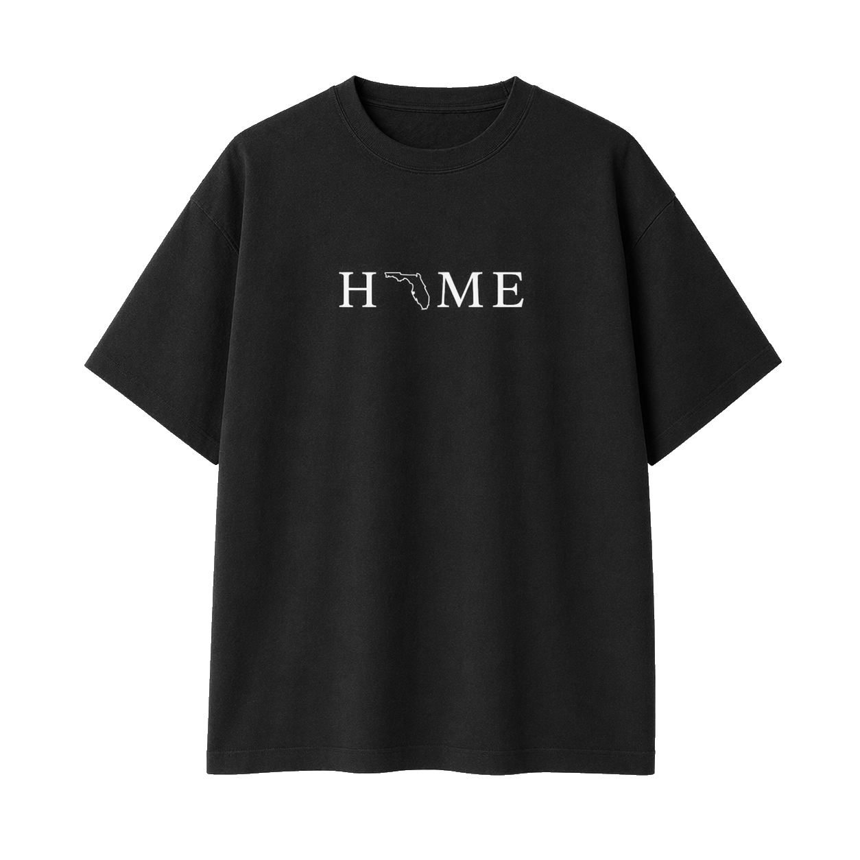 Collection 5 Florida Essential Cotton T-Shirt - Black front