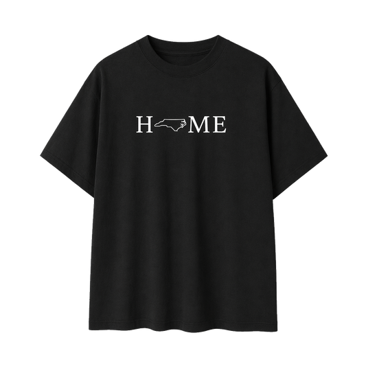 Collection 5 North Carolina Essential Cotton T-Shirt - Black front