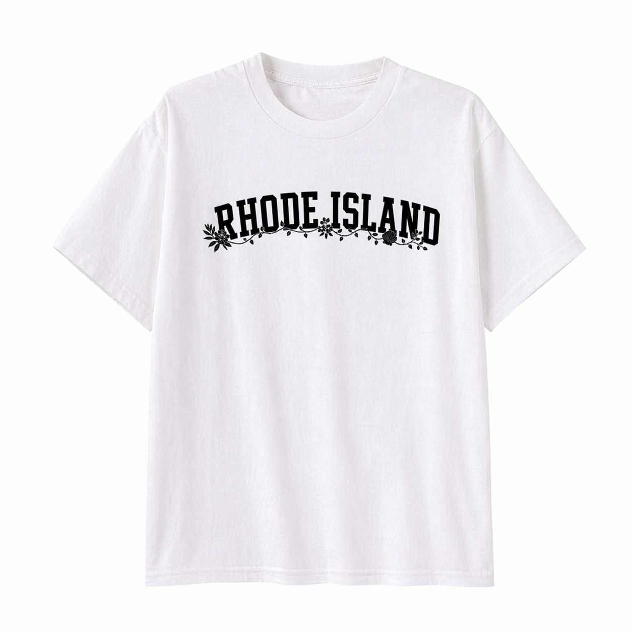 Collection 10 Rhode Island Essential Cotton T-Shirt - White front