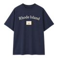 Collection 6 Rhode Island Essential Cotton T-Shirt - Navy Blue front