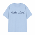 Collection 3 Rhode Island Essential Cotton T-Shirt - Light Blue front