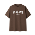 Collection 9 Alabama Essential Cotton T-Shirt - Coffee front