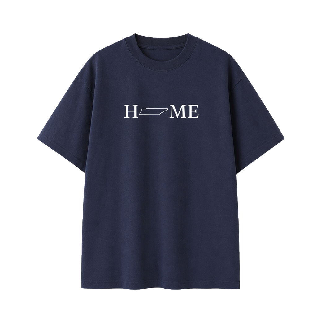 Collection 5 Tennessee Essential Cotton T-Shirt - Navy Blue front