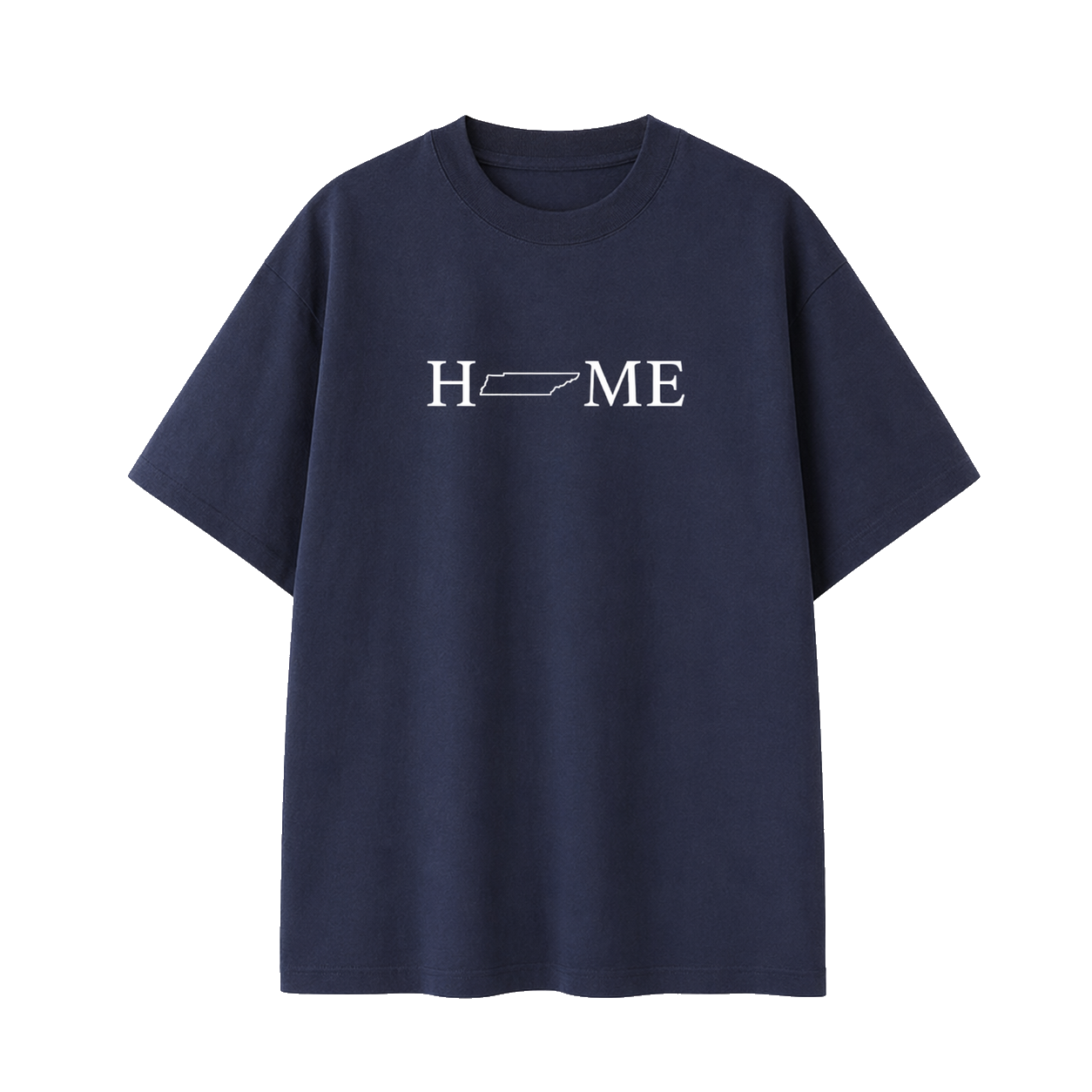 Collection 5 Tennessee Essential Cotton T-Shirt - Navy Blue front