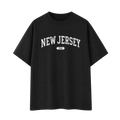 Collection 4 New Jersey Essential Cotton T-Shirt - Black front