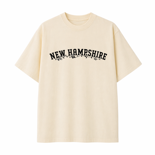 Collection 10 New Hampshire Essential Cotton T-Shirt - Apricot front