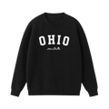 Collection 9 Ohio Essential Heavyweight Crewneck Sweatshirt - Black front