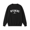 Collection 9 Wyoming Essential Heavyweight Crewneck Sweatshirt - Black front