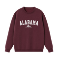 Collection 9 Alabama Essential Heavyweight Crewneck Sweatshirt - Dull Red front