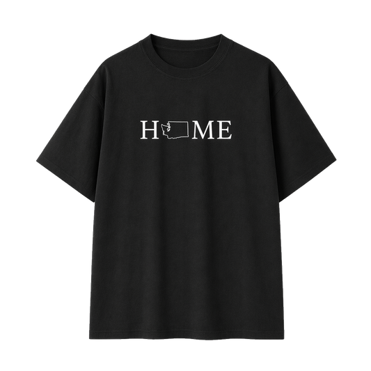 Collection 5 Washington Essential Cotton T-Shirt - Black front