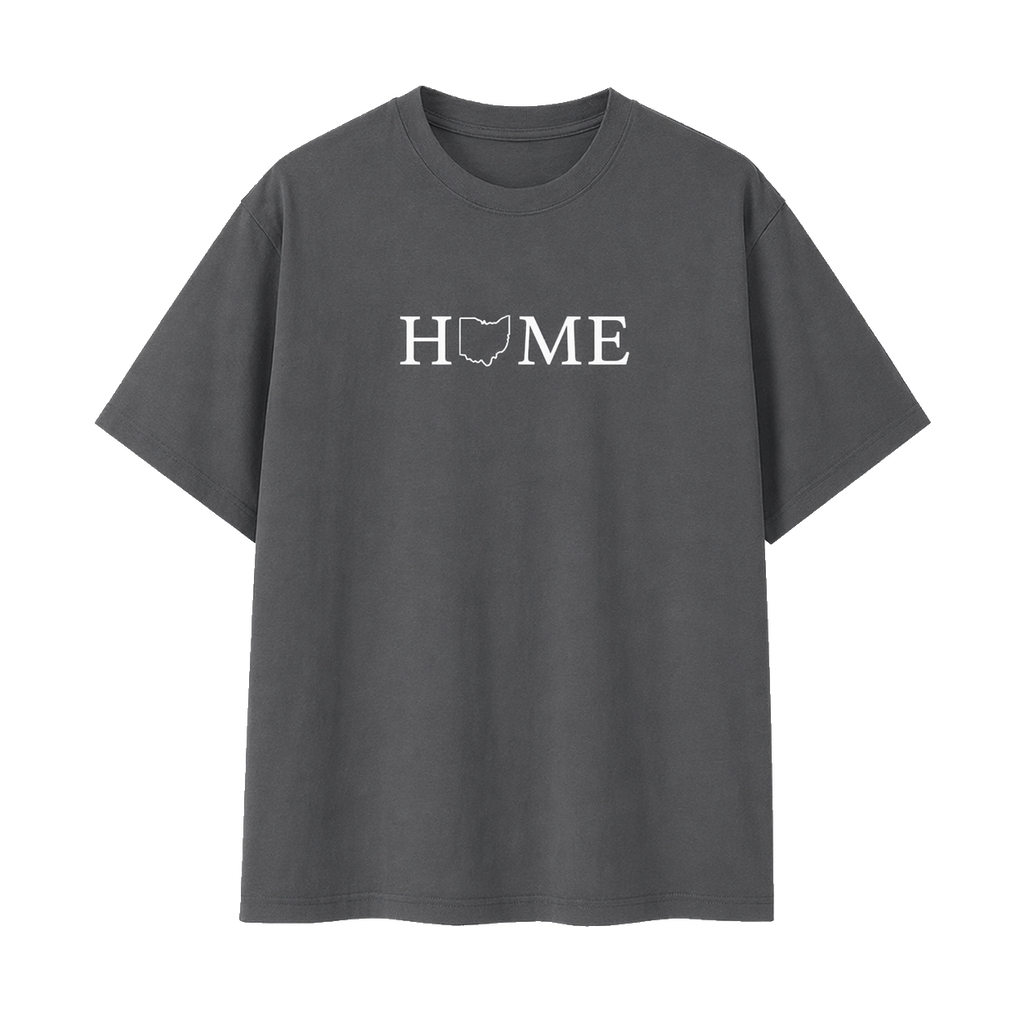Collection 5 Ohio Essential Cotton T-Shirt - Dark Gray front