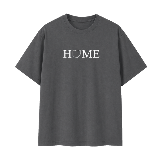 Collection 5 Ohio Essential Cotton T-Shirt - Dark Gray front