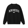 Collection 4 New Mexico Essential Heavyweight Crewneck Sweatshirt - Black front