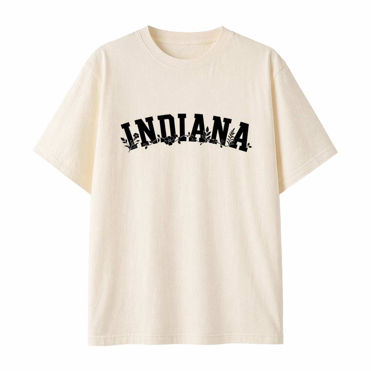 Collection 10 Indiana Essential Cotton T-Shirt - Apricot front