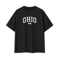 Collection 4 Ohio Essential Cotton T-Shirt - Black front