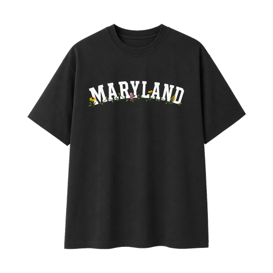 Collection 10 Maryland Essential Cotton T-Shirt - Black front