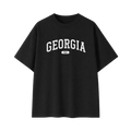 Collection 4 Georgia Essential Cotton T-Shirt - Black front