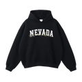 Collection 10 Nevada Oversize Fleeced Hoodie - Black front