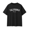 Collection 9 California Essential Cotton T-Shirt - Black front