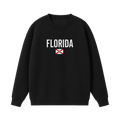 Collection 7 Florida Essential Heavyweight Crewneck Sweatshirt - Black front