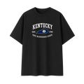 Collection 8 Kentucky Essential Cotton T-Shirt - Black front