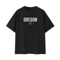 Collection 7 Oregon Essential Cotton T-Shirt - Black front