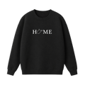 Collection 5 West Virginia Essential Heavyweight Crewneck Sweatshirt - Black front