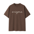 Collection 3 Arizona Essential Cotton T-Shirt - Coffee front