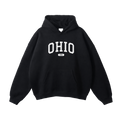 Collection 4 Ohio Oversize Fleeced Hoodie - Black front