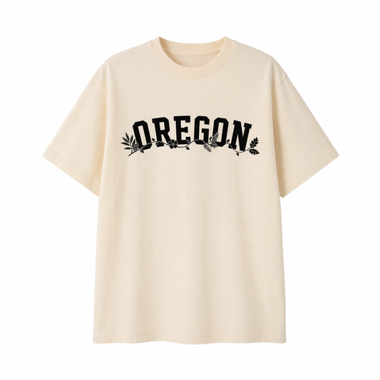 Collection 10 Oregon Essential Cotton T-Shirt - Apricot front
