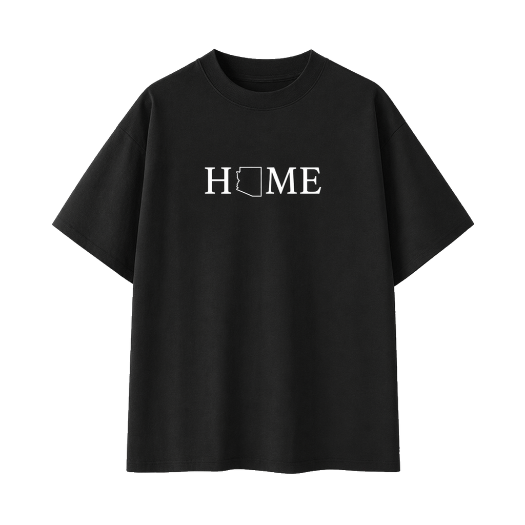 Collection 5 Arizona Essential Cotton T-Shirt - Black front