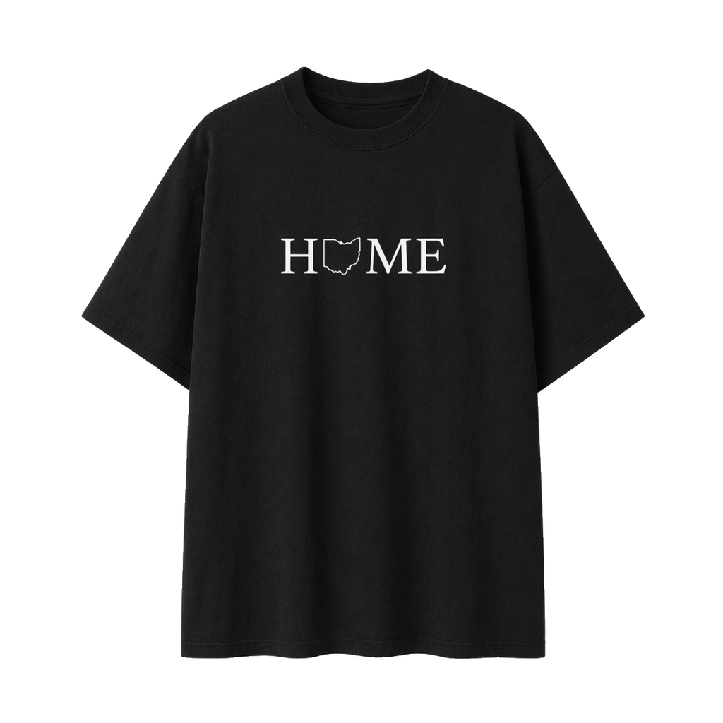 Collection 5 Ohio Essential Cotton T-Shirt - Black front