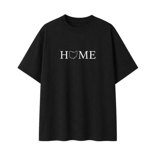 Collection 5 Ohio Essential Cotton T-Shirt - Black front