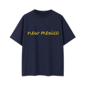 Collection 3 New Mexico Essential Cotton T-Shirt - Navy Blue front