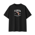 Collection 8 Florida Essential Cotton T-Shirt - Black front