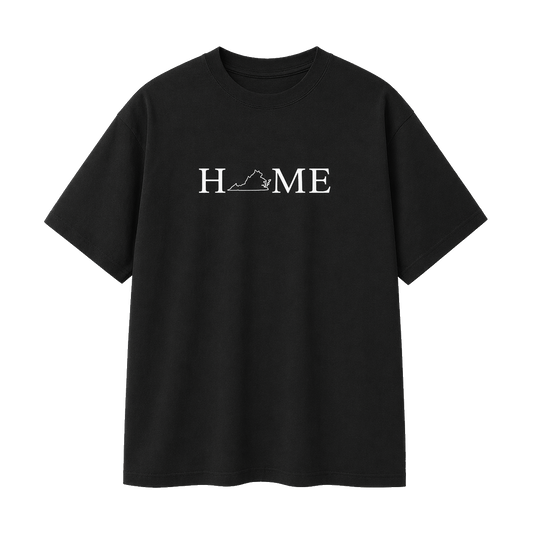 Collection 5 Virginia Essential Cotton T-Shirt - Black front