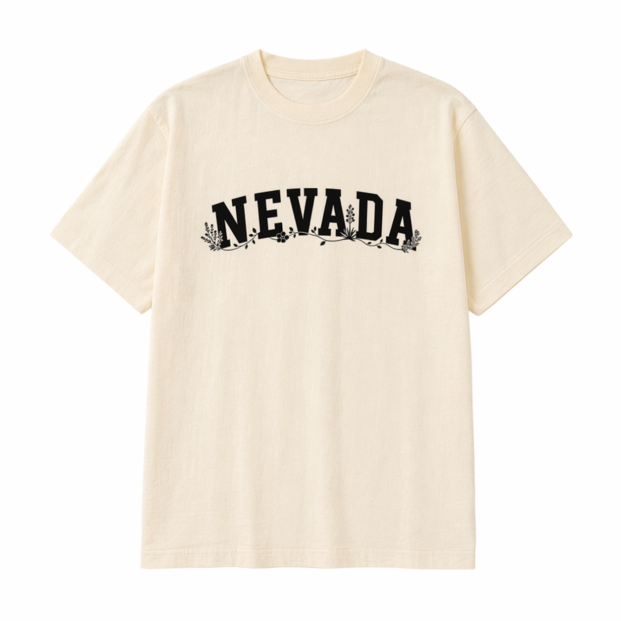Collection 10 Nevada Essential Cotton T-Shirt - Apricot front