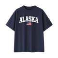 Collection 2 Alaska Essential Cotton T-Shirt - Navy Blue front
