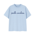 Collection 3 South Carolina Essential Cotton T-Shirt - Light Blue front