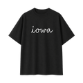 Collection 3 Iowa Essential Cotton T-Shirt - Black front