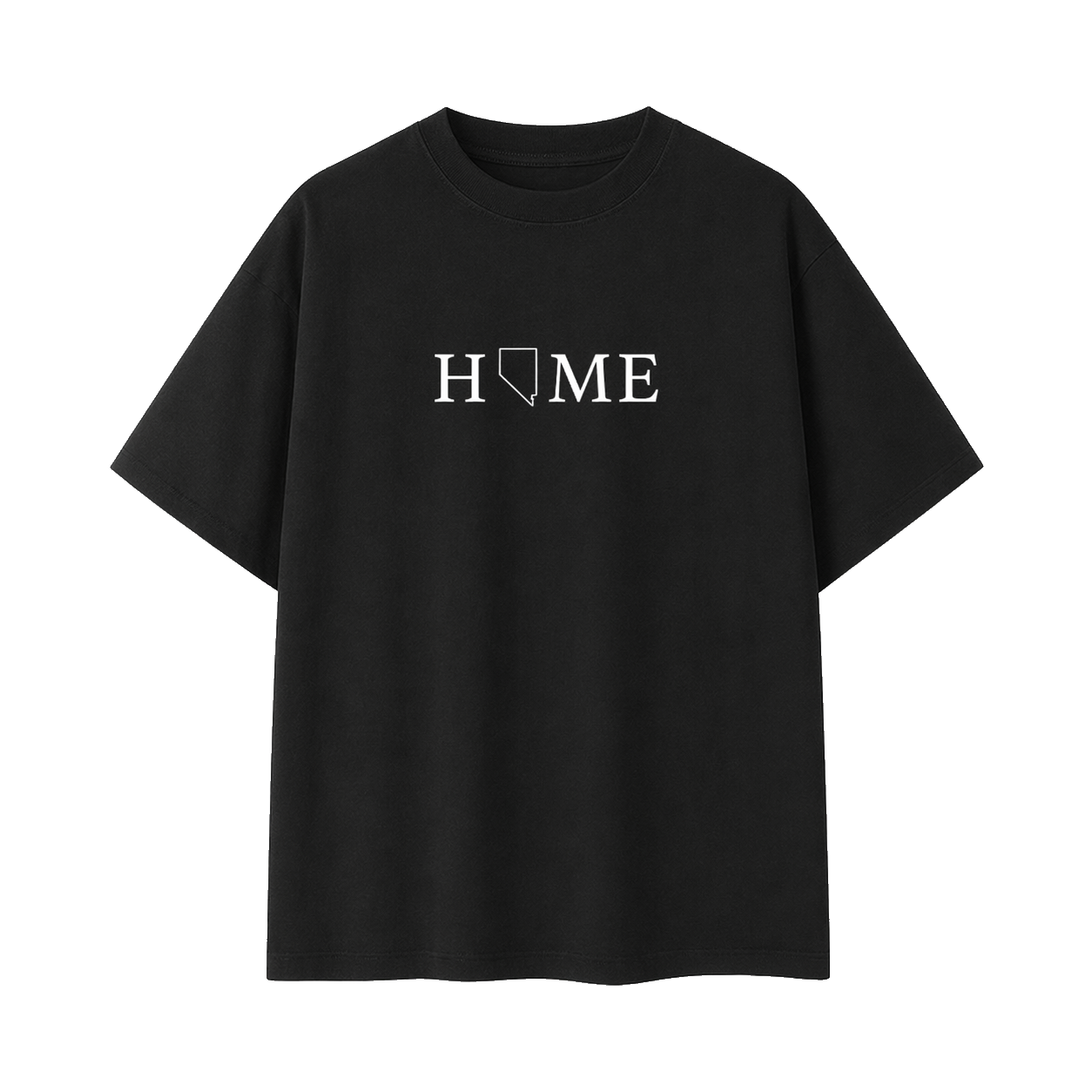Collection 5 Nevada Essential Cotton T-Shirt - Black front