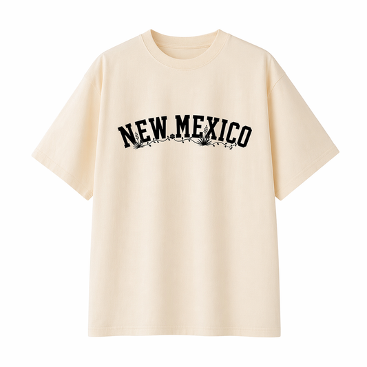 Collection 10 New Mexico Essential Cotton T-Shirt - Apricot front